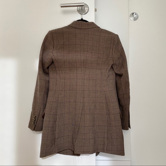 Aritzia Wilfred Plaid Blazer - Picture 3 of 5